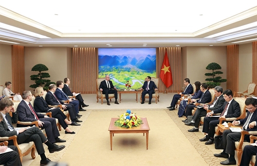 Thủ tướng Chính phủ Phạm Minh Chính tiếp Phó thủ tướng Chính phủ Liên bang Nga 